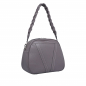 Preview: Medium sized Shoulder Bag made of nappa leather taupe